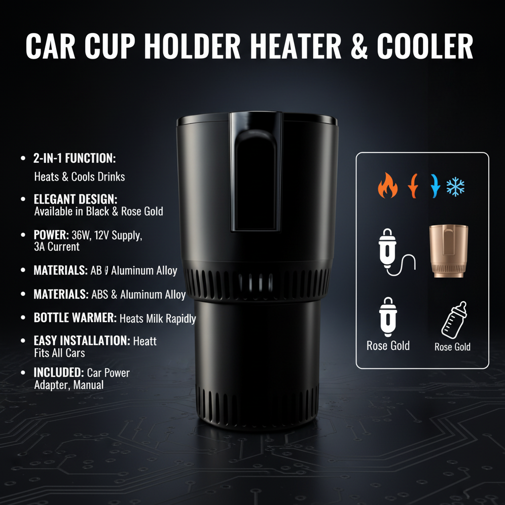 Mug Chauffant et Refroidissant – 2 en 1 Chauffe et Refroidit