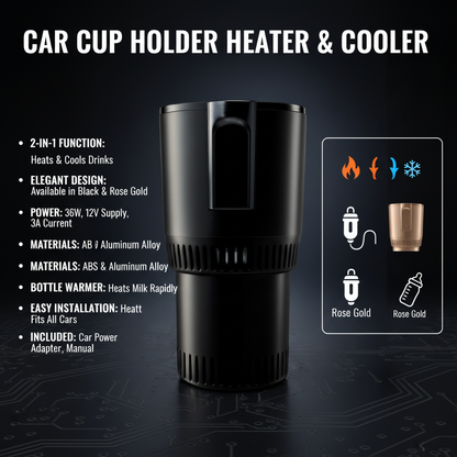 Mug Chauffant et Refroidissant – 2 en 1 Chauffe et Refroidit